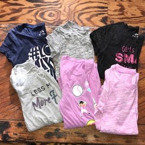 Justice girls size 16 shirt lot